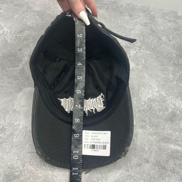 NWT Dolls Kill Distressed Vintage Baseball Adjustable Trucker Hat - Picture 13 of 14